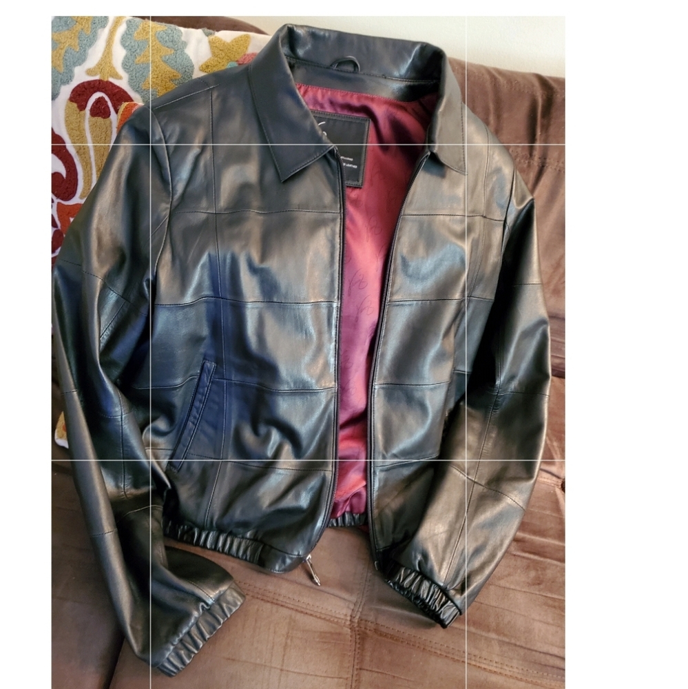 Venus Williams Exclusive soft leather Bomber XL